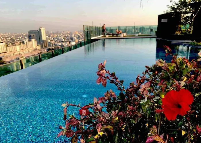 High Rise Luxury 1bed Roof Pool 2 Minmrt *