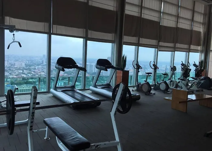 High Rise Luxury 1bed Roof Pool 2 Minmrt Apartment *