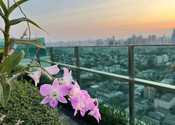 Apartment High Rise Luxury 1bed Roof Pool 2 Minmrt Bangkok