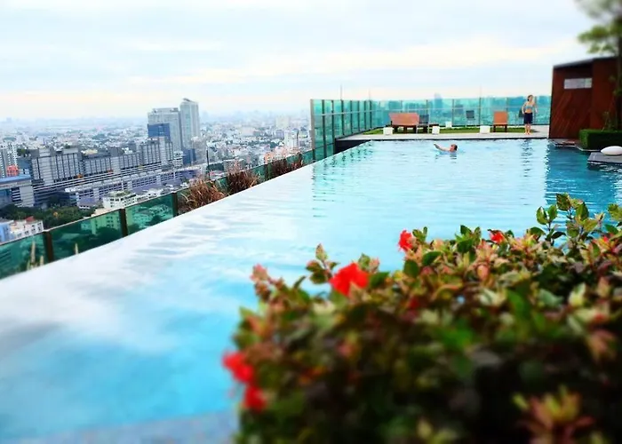 Appartamento High Rise Luxury 1bed Roof Pool 2 Minmrt *