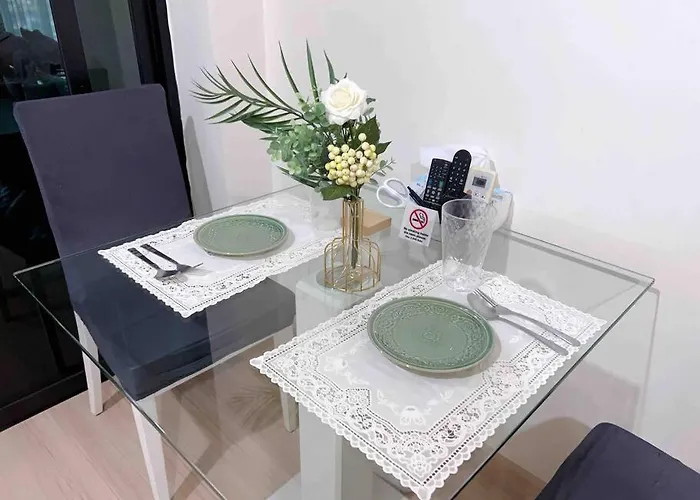High Rise Luxury 1bed Roof Pool 2 Minmrt * Bangkok